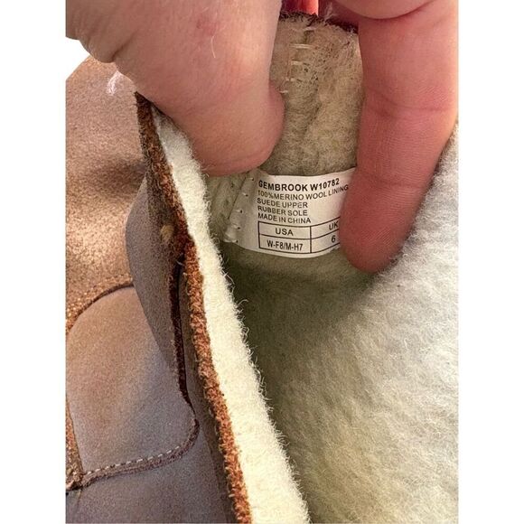 Emu Australia Gembrook Hidden Wedge Ankle Bootie Pull on size 8 Brown - Picture 4 of 8